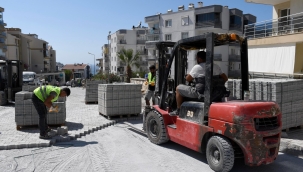 Kuşadası'nda her mahalleye, her sokağa hizmet götürülüyor