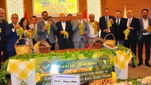 Manisa'da sezonun ilk kuru üzümü açık arttırmayla 1250 TL'ye satıldı