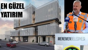 Menemen'in merkezine modern kütüphane