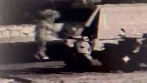 Motosikleti kamyonete yükleyip çaldılar