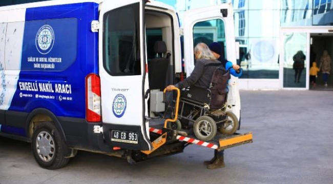 Muğla'da 17 bin 637 kişi hasta ve engelliye nakil hizmeti
