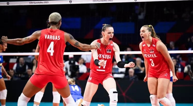 Muhteşemsiniz kızlar! Avrupa Şampiyonuyuz