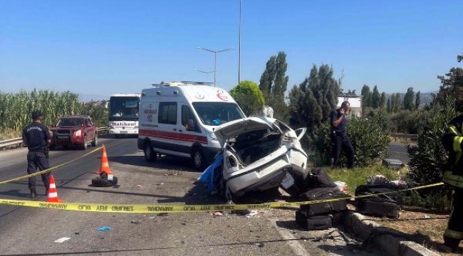 Salihli'de kaza: Hakim ve eşi hayatını kaybetti