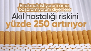 Sigara akıl sağlığını da bozuyor