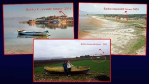 2017'de korumaya alınan göl tamamen kurudu