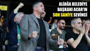 Aliağa Belediye Başkanı böyle sevindi