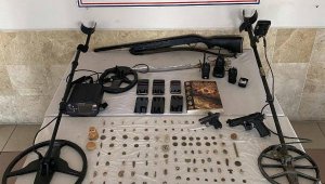 Aydın merkezli 2 ilde tarihi eser kaçakçılığı operasyonu: 6 gözaltı