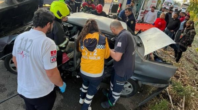 Aydın'da zincirleme kaza; 1 ölü, 5 yaralı