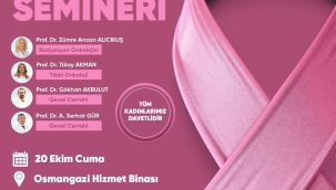 Bayraklı Belediyesi'nden "Meme Kanseri Farkındalık" semineri