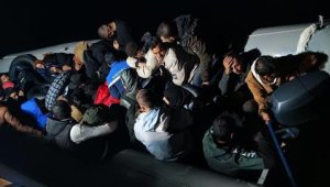 Bodrum'da 90 kaçak göçmen kurtarıldı