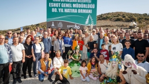Cumhuriyetin 100'üncü yılında İzmir'e ESHOT Ormanı kuruluyor