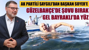 Dış Körfez'de yüzen Soyer'e Saygılı'dan bombardıman