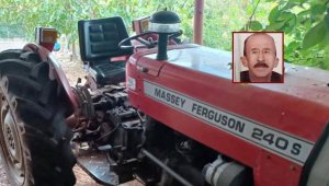 Durdurmaya çalıştığı traktörünün altında öldü