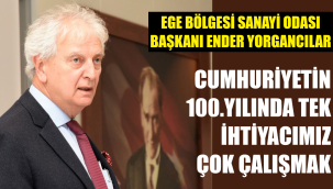 EBSO Başkanı Yorgancılar'dan 100. yıl mesajı