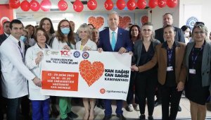 Ege Üniversitesi'nden '100. Yıl Kan Bağışı Can Bağışı Kampanyası'