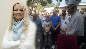 Eski sevgilisi polisin öldürdüğü Elvin'e uğurlama