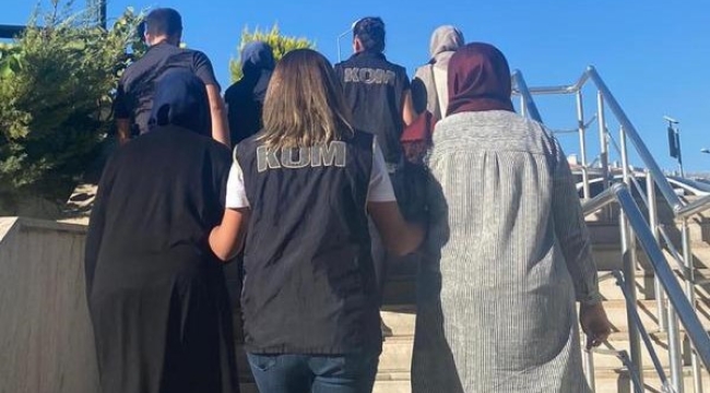 Firari FETÖ üyesi 4 kadın tutuklandı