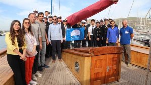 Geleceğin kaptanlarına 'mavi bayrak' eğitimi
