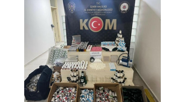 İzmir'de kaçakçılık operasyonunda 25 gözaltı