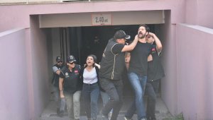İzmir'de örgüt üyeliğinden gözaltına alınan 3 HDP'li adliyede