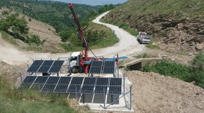 İZSU, güneş enerjisi ile çalışan içme suyu kuyularını hizmete aldı  