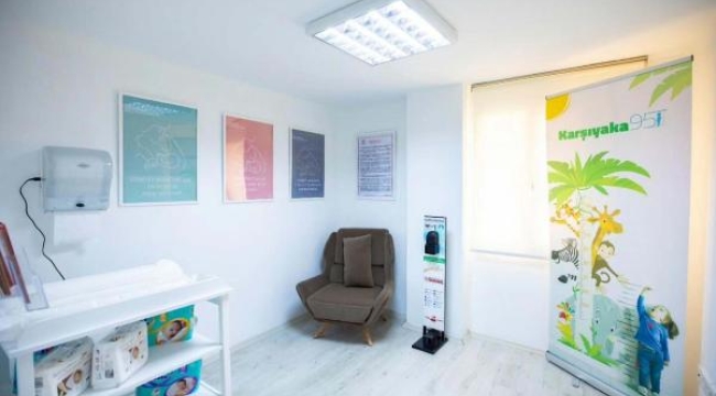 Karşıyaka'da belediyenin bebek bakım odaları yaygınlaşıyor