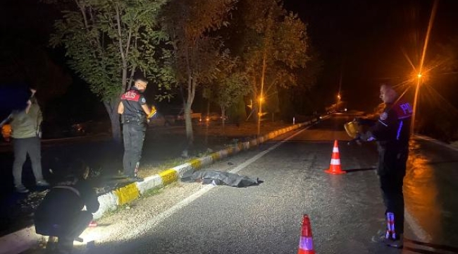 Komşu ziyaretinden dönen kadın kazada öldü