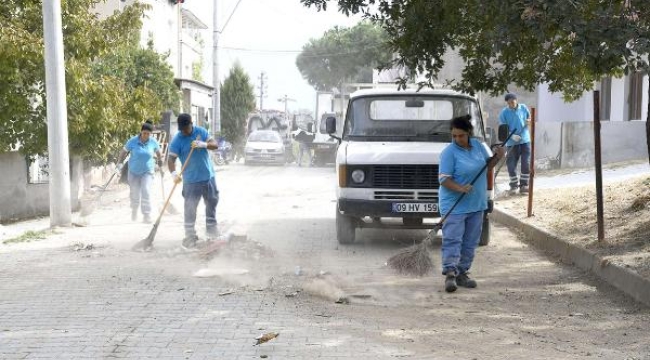 Kuşadası'nda 3 kırsal mahalle pırıl pırıl oldu