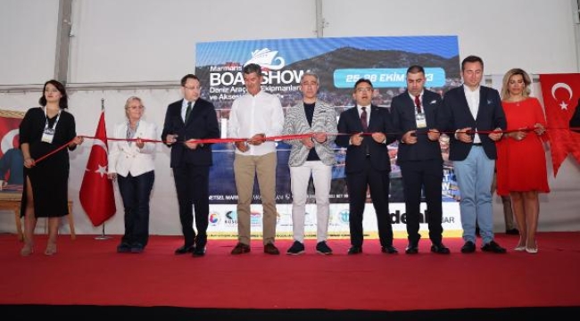 Marmaris'te Boat Show kapılarını açtı