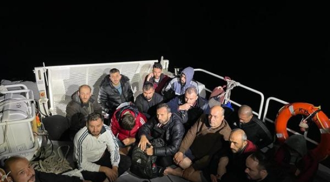 Muğla'da 16 kaçak göçmen yakalandı