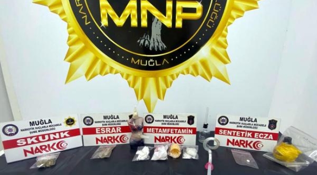 Muğla'da iki haftada 13 zehir taciri tutuklandı