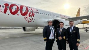 Pegasus'tan 100'üncü yıl özel uçuşu