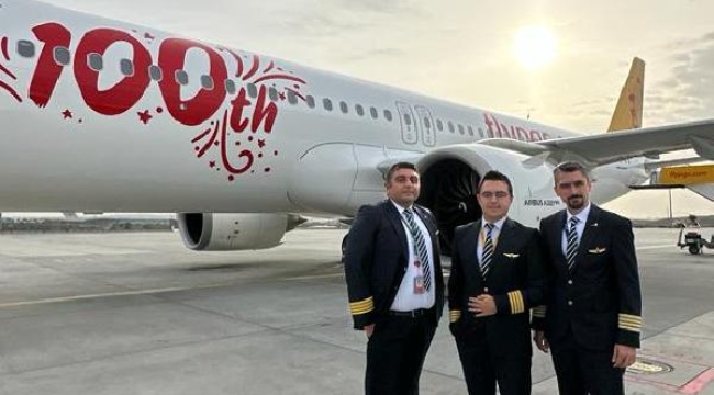 Pegasus'tan 100'üncü yıl özel uçuşu