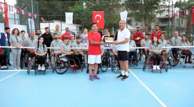 Tekerlekli Sandalye 100'üncü Yıl Tenis Turnuvası, Bodrum'da başladı