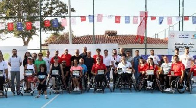 Tekerlekli Sandalye 100'üncü Yıl Tenis Turnuvası sona erdi  