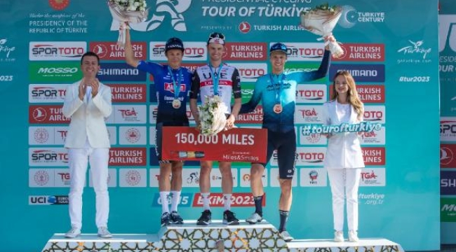 Tour of Türkiye'nin Selçuk-Manisa-İzmir etabını Jay Vine kazandı