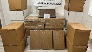 1 milyon 210 bin kaçak makaron ele geçirildi