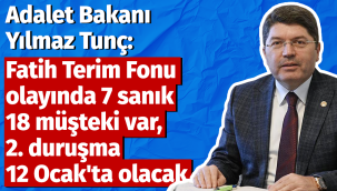 Adalet Bakanı Tunç'tan 'Fatih Terim Fonu' açıklaması: İddianame kabul edildi
