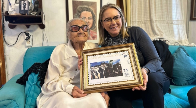 AK Parti Milletvekili Çankırı, 108 yaşındaki öğretmeni ziyaret etti