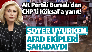 AK Partili Bursalı'dan CHP'li Köksal'a yanıt!