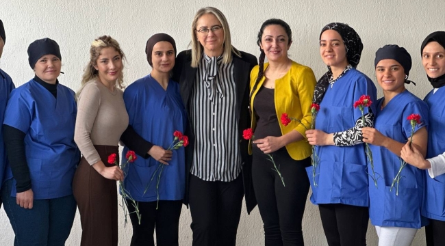 AK Partili Çankırı'dan üretken kadınlara ziyaret