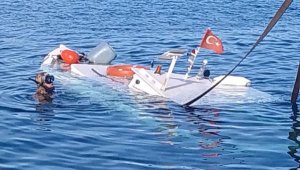 Bandırma'da lodos; 3 tekne battı