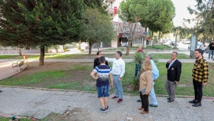 Başkan denetimde! Bayraklı'da tüm sokaklar yenileniyor