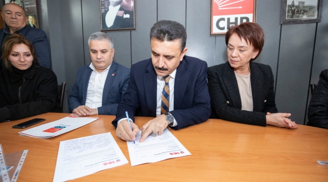 Başkan Kırgöz'den aday adaylığı başvurusu