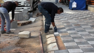 Başkan Sandal: "Yolları ve kaldırımlarıyla daha modern Bayraklı inşa ediyoruz"