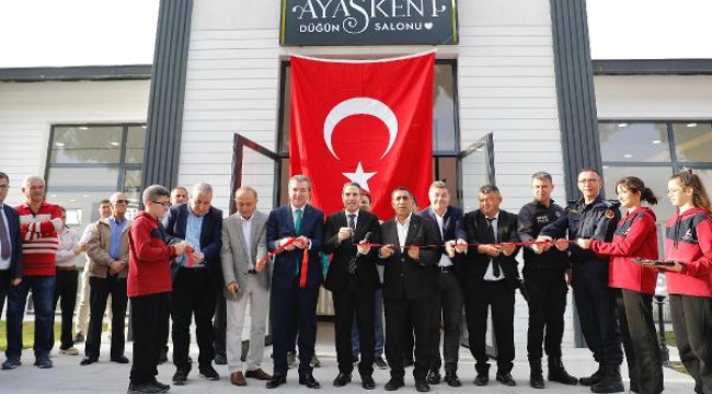 Bergama Ayaskent Mahallesi Çok Amaçlı Salona kavuştu