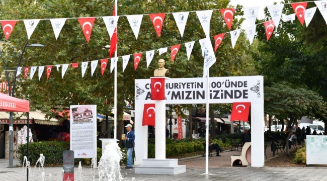 Çiğli Belediyesi, "Devrim İçin 1935" anıtını ilk yerine taşıdı