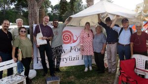 Cittaslow heyeti Foça'yı ziyaret etti