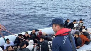 Datça'da 60 kaçak göçmen yakalandı, 49 kaçak göçmen kurtarıldı