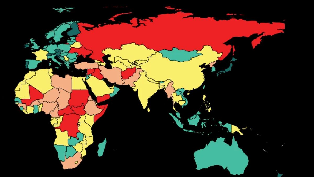 Dünyanın en tehlikeli ülkeleri listesi
